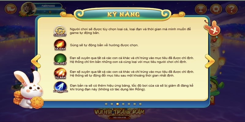 5 loại tính năng vũ khí có trong game