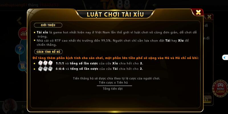 Tìm hiểu về tựa game sicbo tại nhà cái TA88