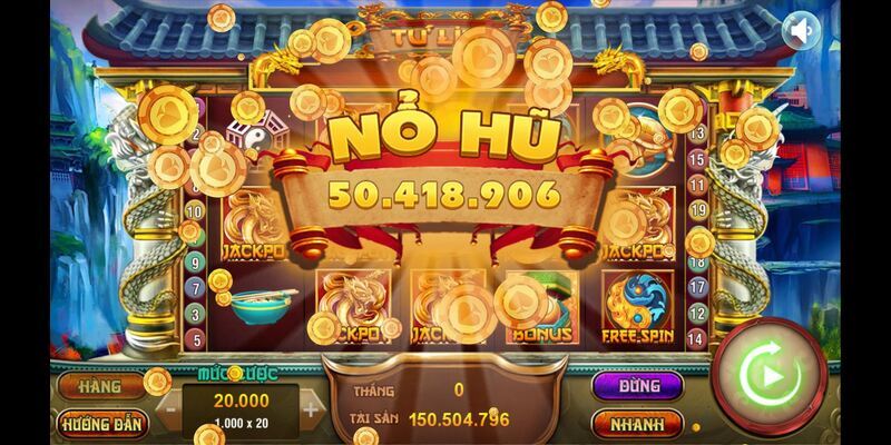 Cơ hội rinh về số tiền khủng từ jackpot