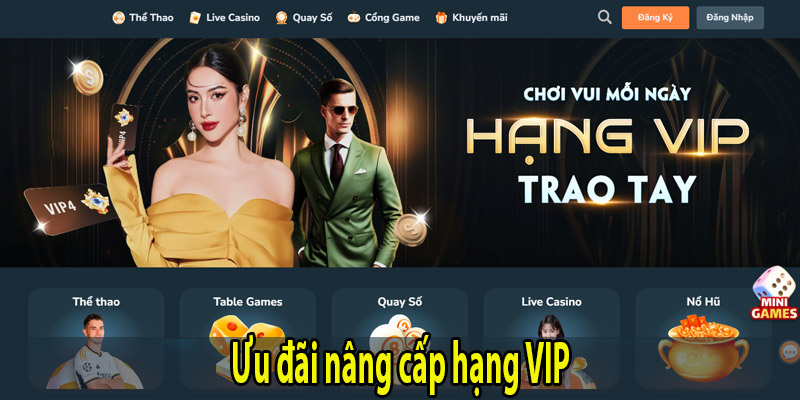 Ưu đãi nâng cấp hạng VIP